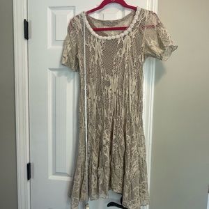 Marilu net dress purchased in Positano